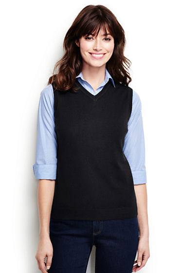 Women's Performance Sweater Vest from Lands' End